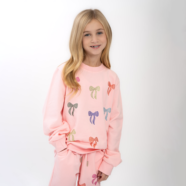 Tweenstyle by Stoopher - Sparkle Bow Sweatsuit