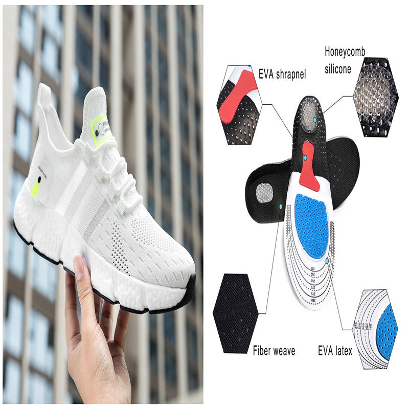 Leisure Fly Woven Sports Sneakers