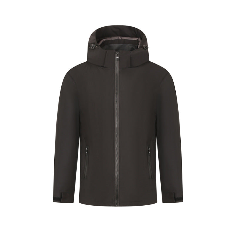 Single Layer Shell Jacket Outdoor Sports Waterproof Windproof Jacket