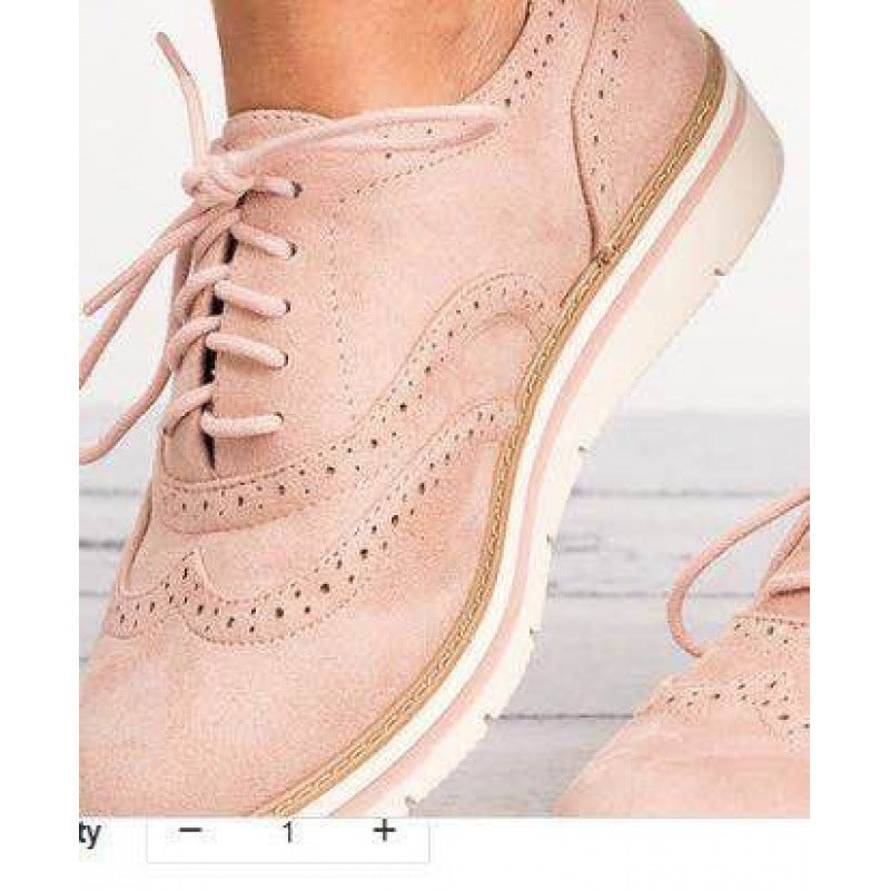 Zapatillas retro casuales británicas para mujer – Zapatillas chic para el día a día