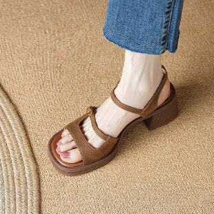 Women's Retro Platform Sandals