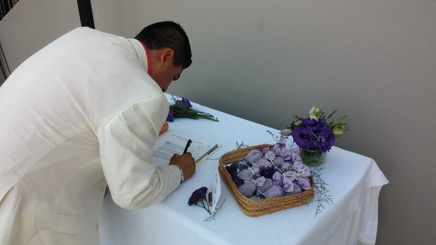 Bolsitas de Organza de Capullos de Lavanda