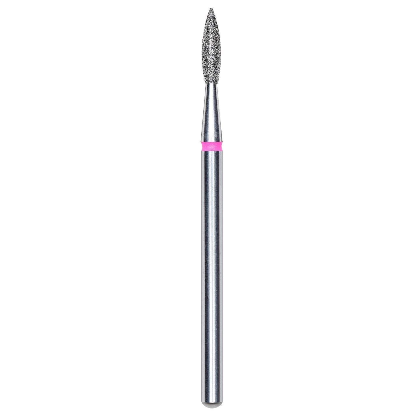 DIAMOND NAIL DRILL BIT, "FLAME", RED, HEAD DIAMETER 2.1/8MM (FA11R021/8) - STALEKS™