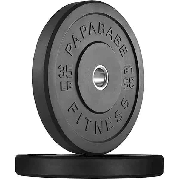 1-Pair: Bumper Plates 2-Inch Bumpers Olympic Weight Plate