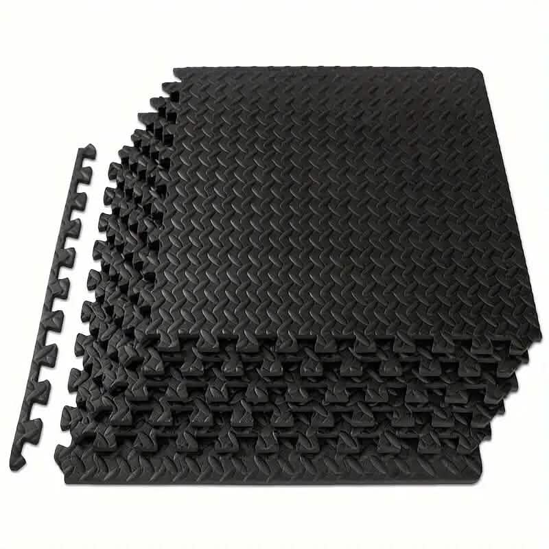 10-Pieces: EVA Interlocking Foam Floor Tiles