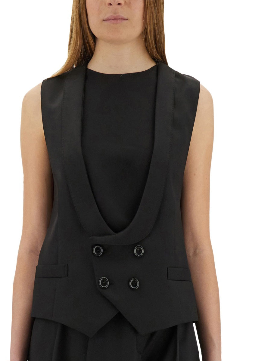 Moschino Women Virgin Wool Vest
