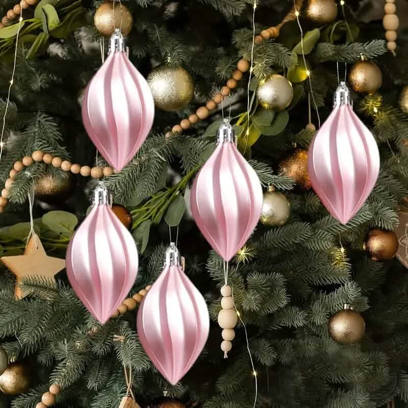 12-Pieces: Christmas Tree Pendant Decorations