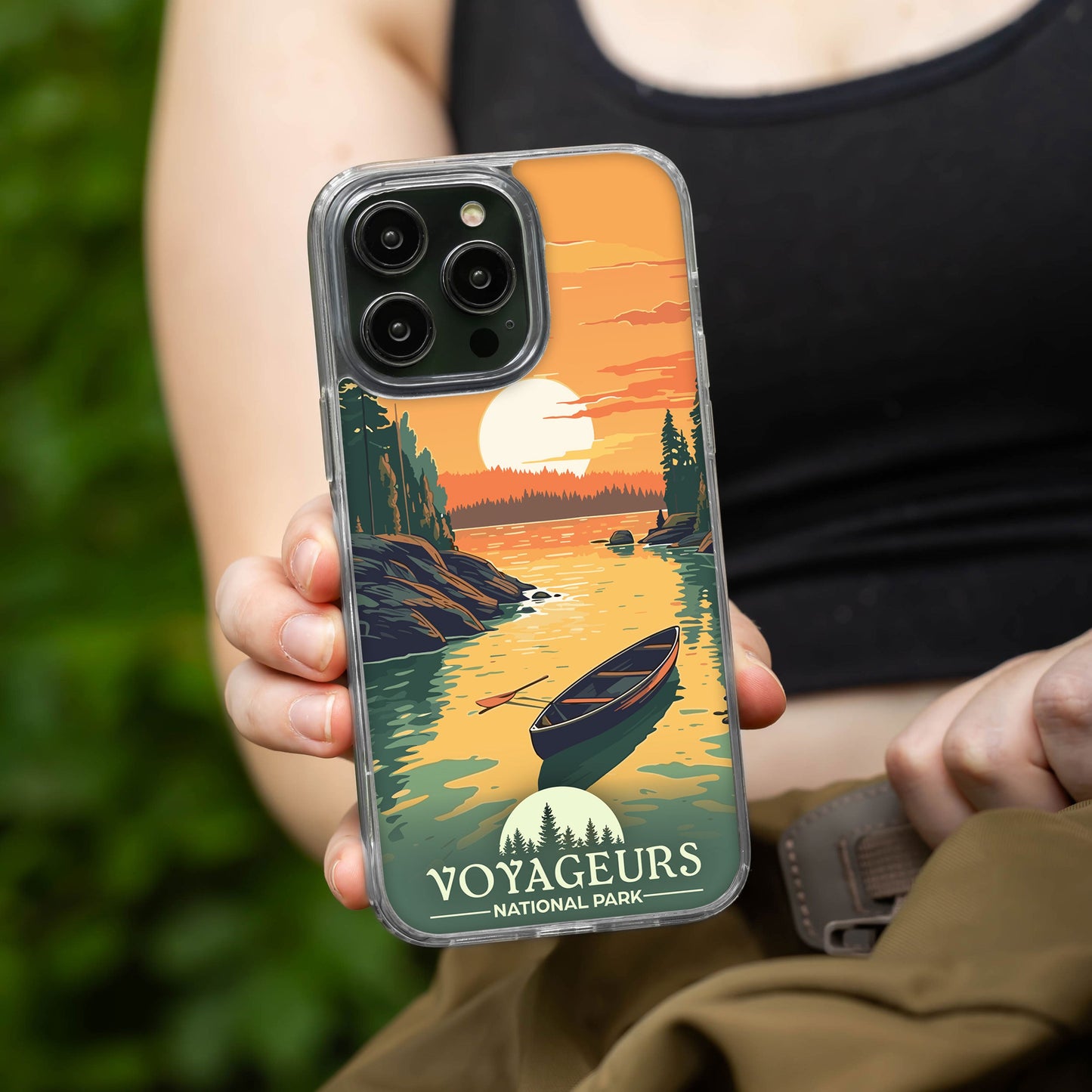 National Parks Voyageurs HD Apple iPhone 12 Series Mag-Safe Phone Case