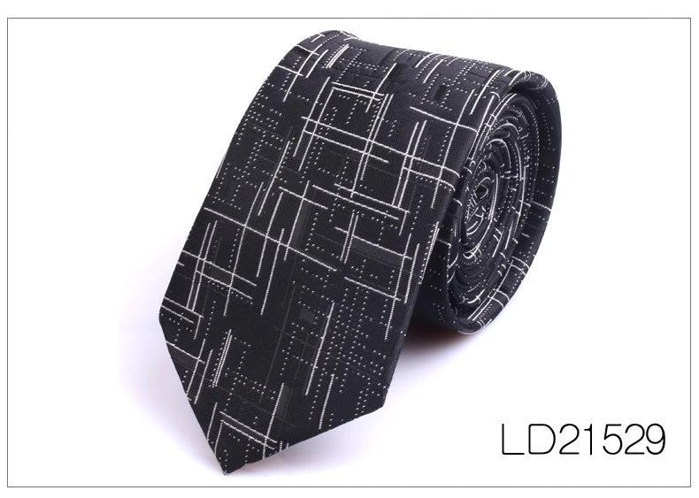 Men's Casual Fashion 6cm Flower Graffiti Tie