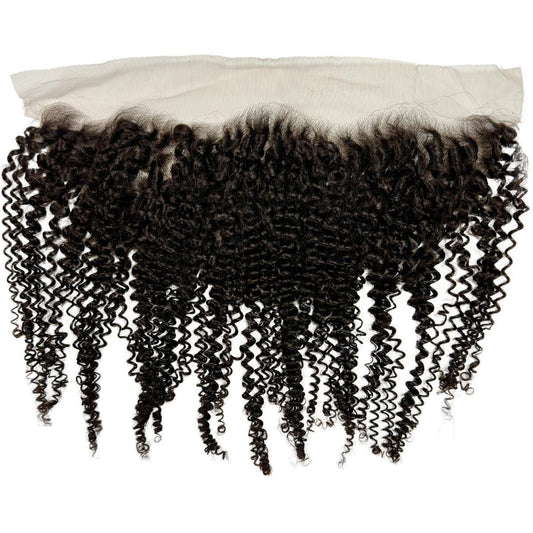 Frontal de Cabello Humano con Encaje HD 13x4 Jerry Curl