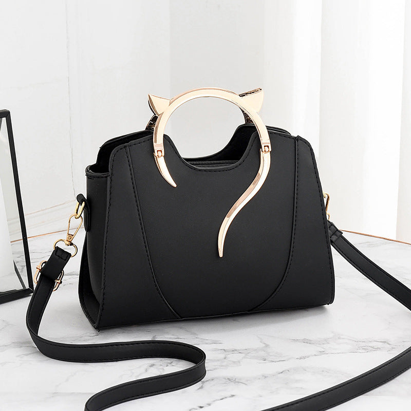 Women's Cat Ear Handle Messenger Bag