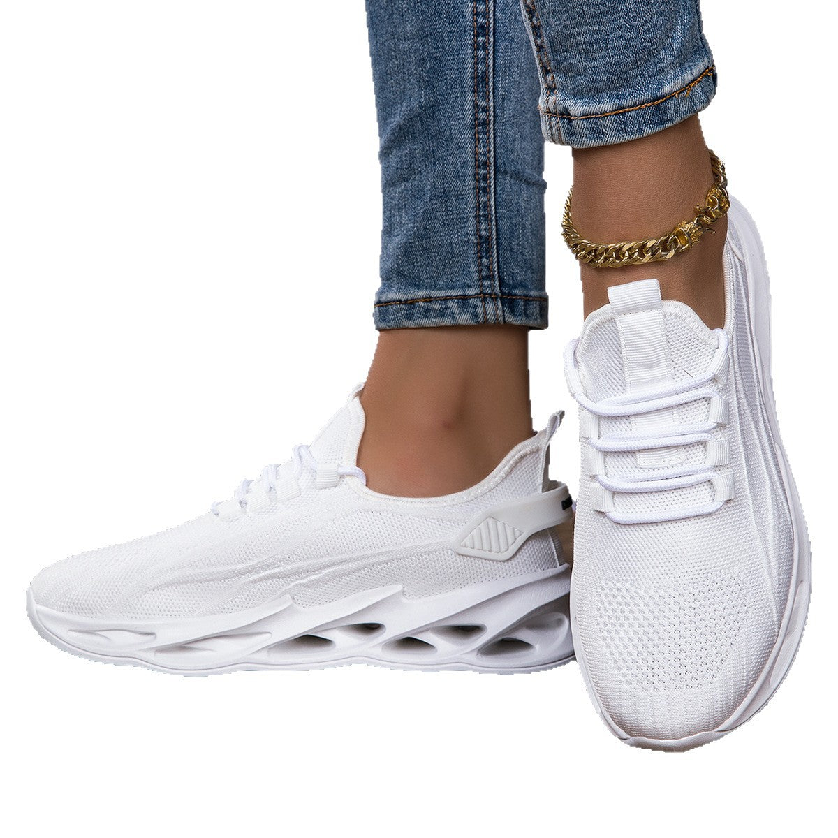 Mesh Casual Flats