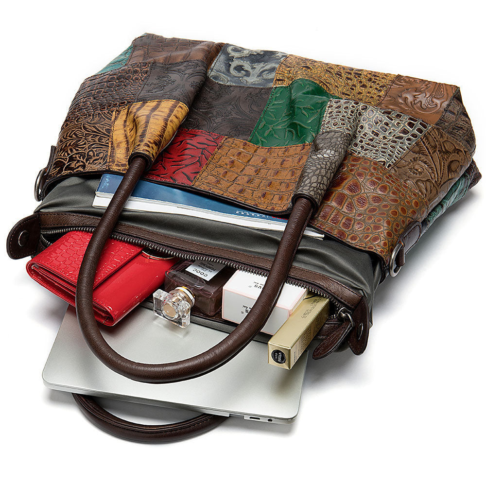 Women's Patchwork Travel Bag