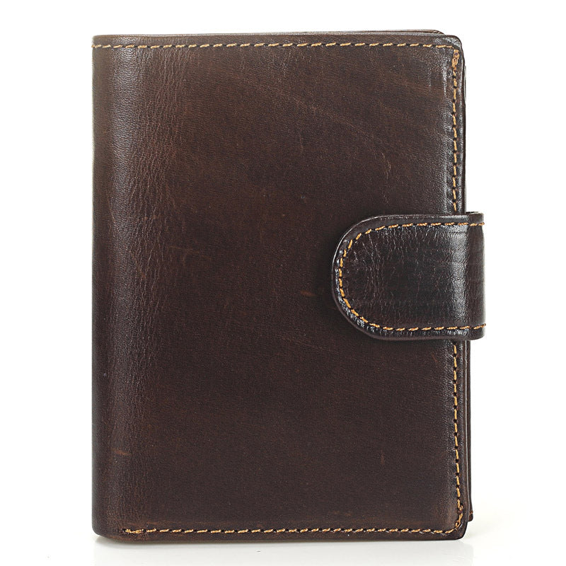 Men's Vintage Vertical Wallet