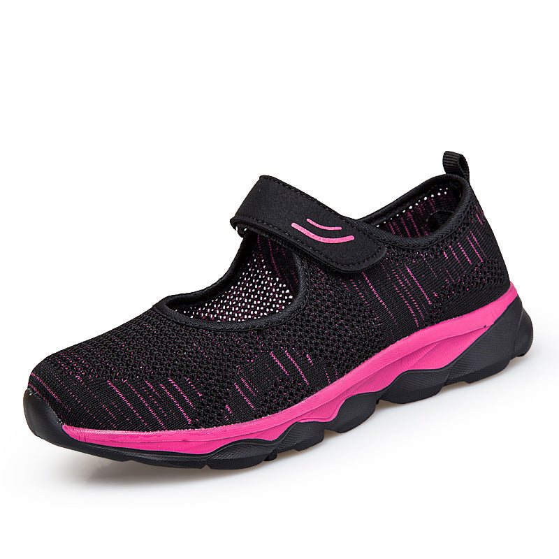Women's Old Beijing Cloth Shallow Mouth Shoes