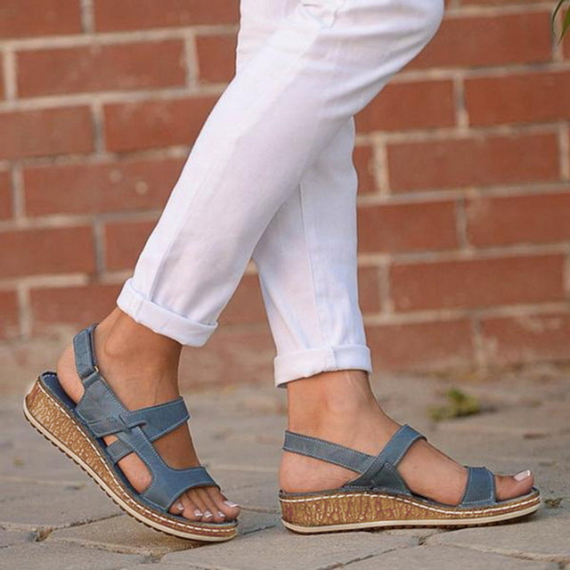 Women's Casual Slope Heel Sandals