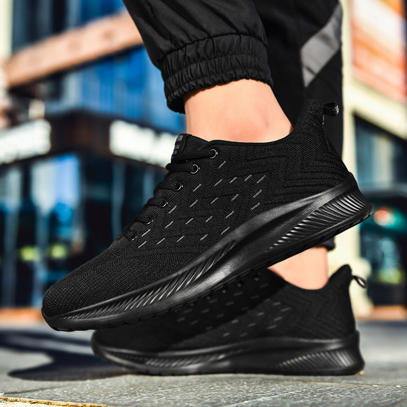 Men's Sports Flying Woven Casual Running Sneakers