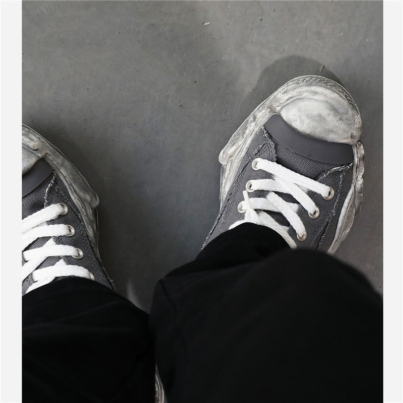 Dissolve Shoes Make Old Thick Soles Personalized Canvas Shoes