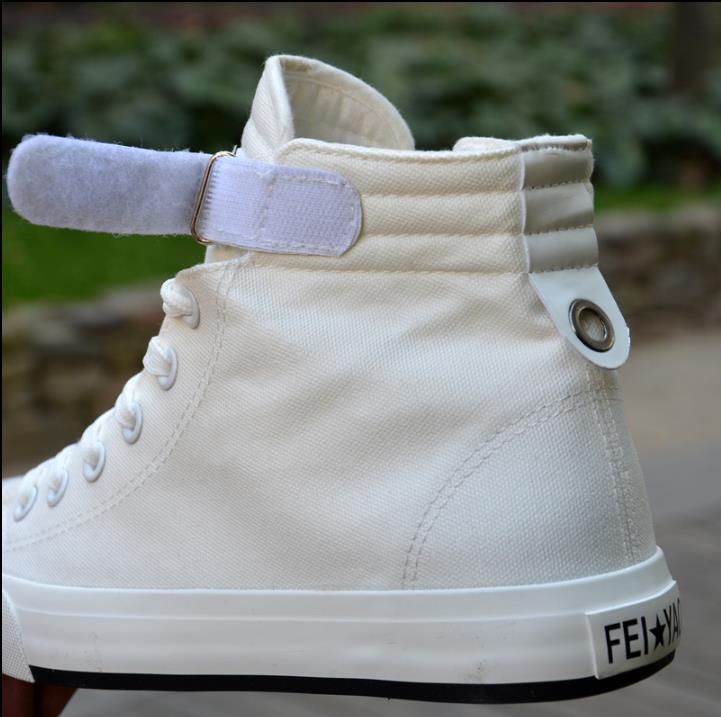 Men's High-top Canvas Shoes Trendy Single Shoes