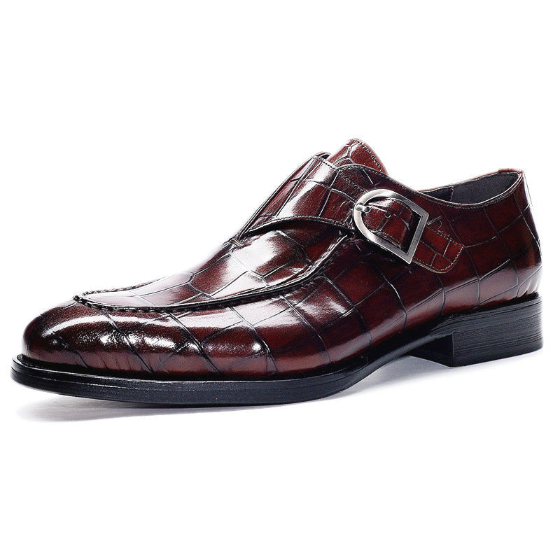 Men's Classic Pattern Business Loafers