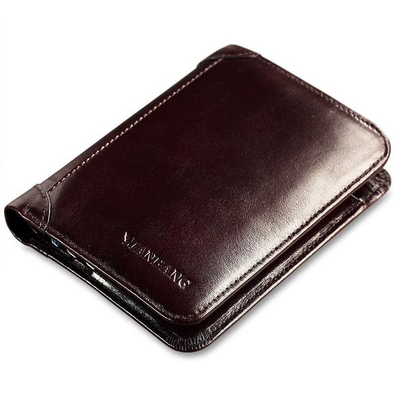 Men's Short Leather Wallet
