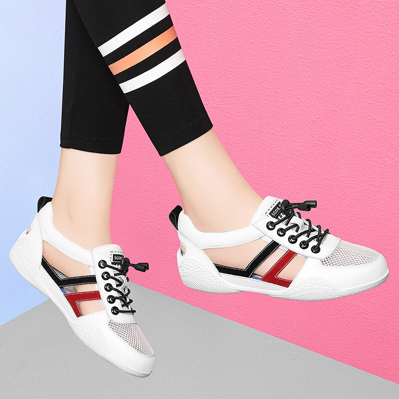 Leather Women Shoes New Popular Single Shoes Summer