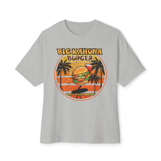 "DirkyThreadz Big Kahuna Burger T-Shirt - Retro Diner Style with Iconic Graphic Design"