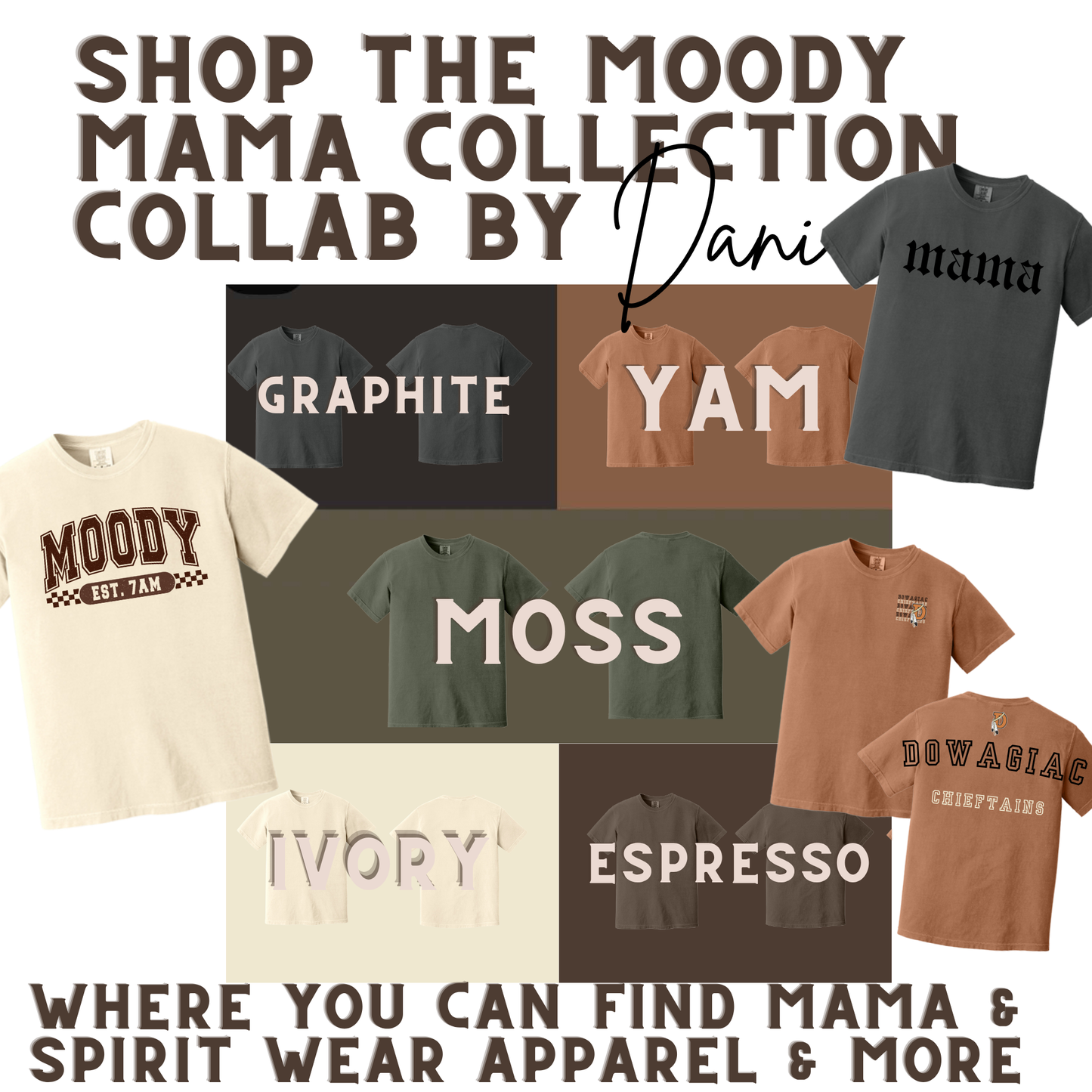 Spooky Season Halloween | Comfort Colors T-shirt | Moody Shirt | Gift for Mamas | Stylish Trendy Apparel