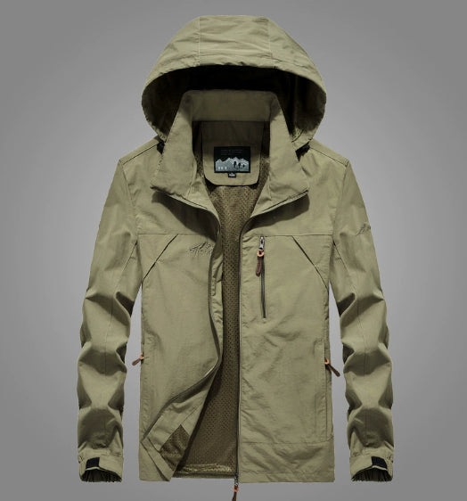 New Style Plus Size Jacket Men's Outdoor Hooded Jackets Men's Jackets