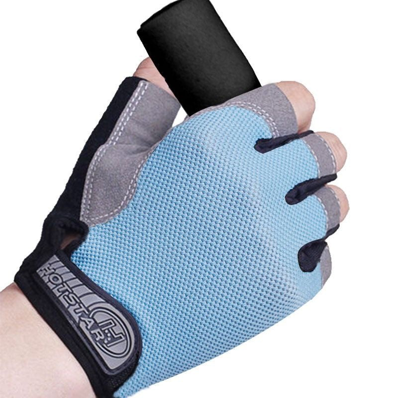 Half Finger Gloves Men's Outdoor Fitness Sports Thin Breathable Non-slip Wear-resistant Mountaineering Rock Climbing Exhibit Finger Gloves For Women
