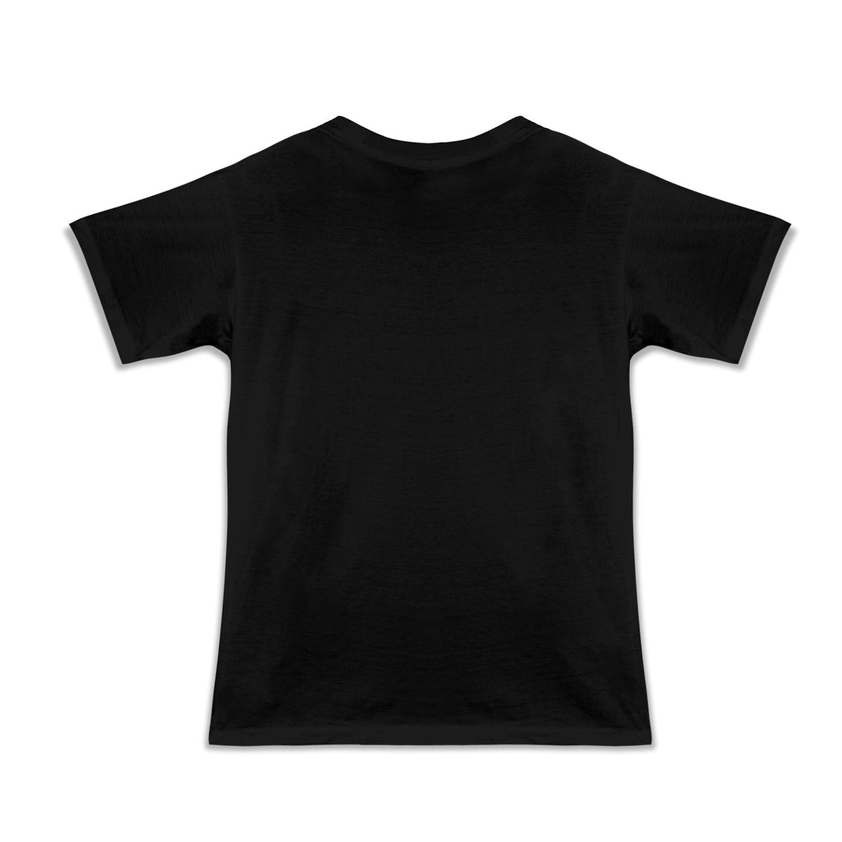 Merry & Bright Reindeer Christmas Kids' Black T-Shirt (Made in USA)