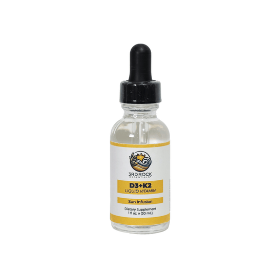 Vitamina D3 + K2 líquida (quelada) — 1 fl oz