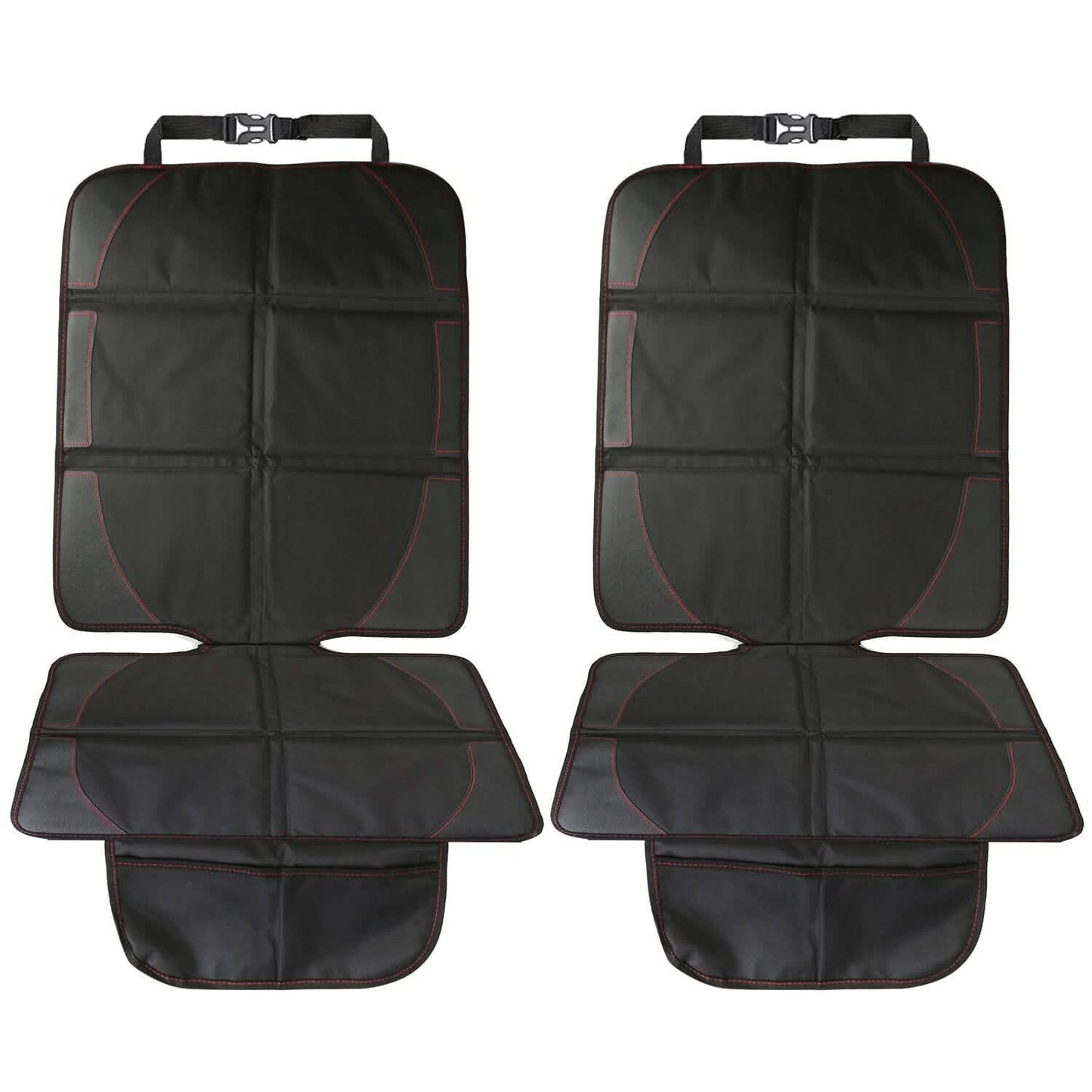 2-Pack: Car Seat Protector Cushion Mat Pad with Thick Padding