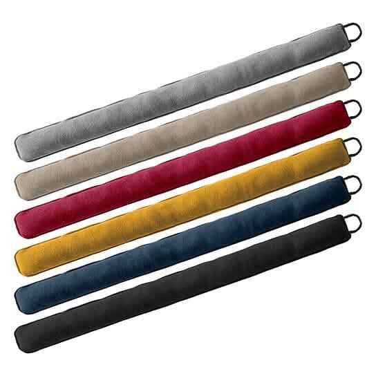 2-Pack: Pinsonic Suede Weighted Door and Window Breeze Draft Blocker