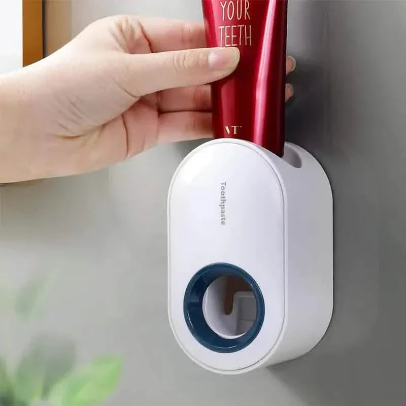 2-Pack: Wall-Mounted Automatic Toothpaste Dispenser