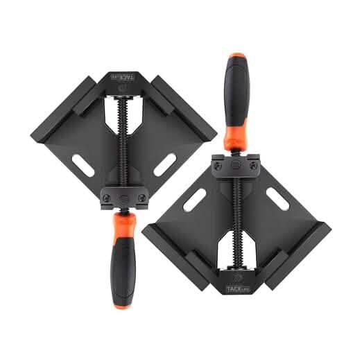 2-Piece: Single Handle 90° Right Angle Clamp