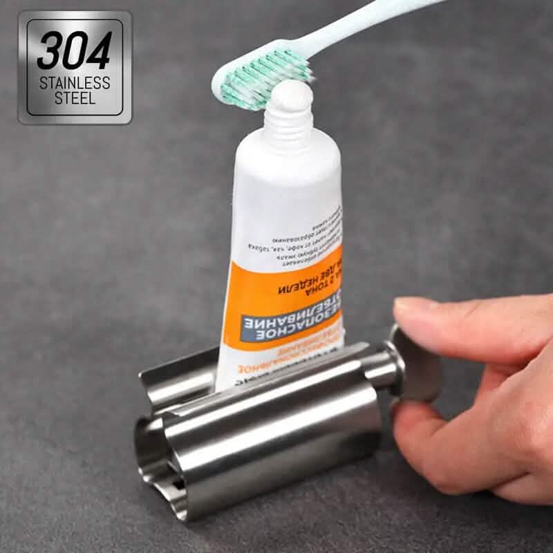 2-Pieces: Stainless Steel Toothpaste Squeezer