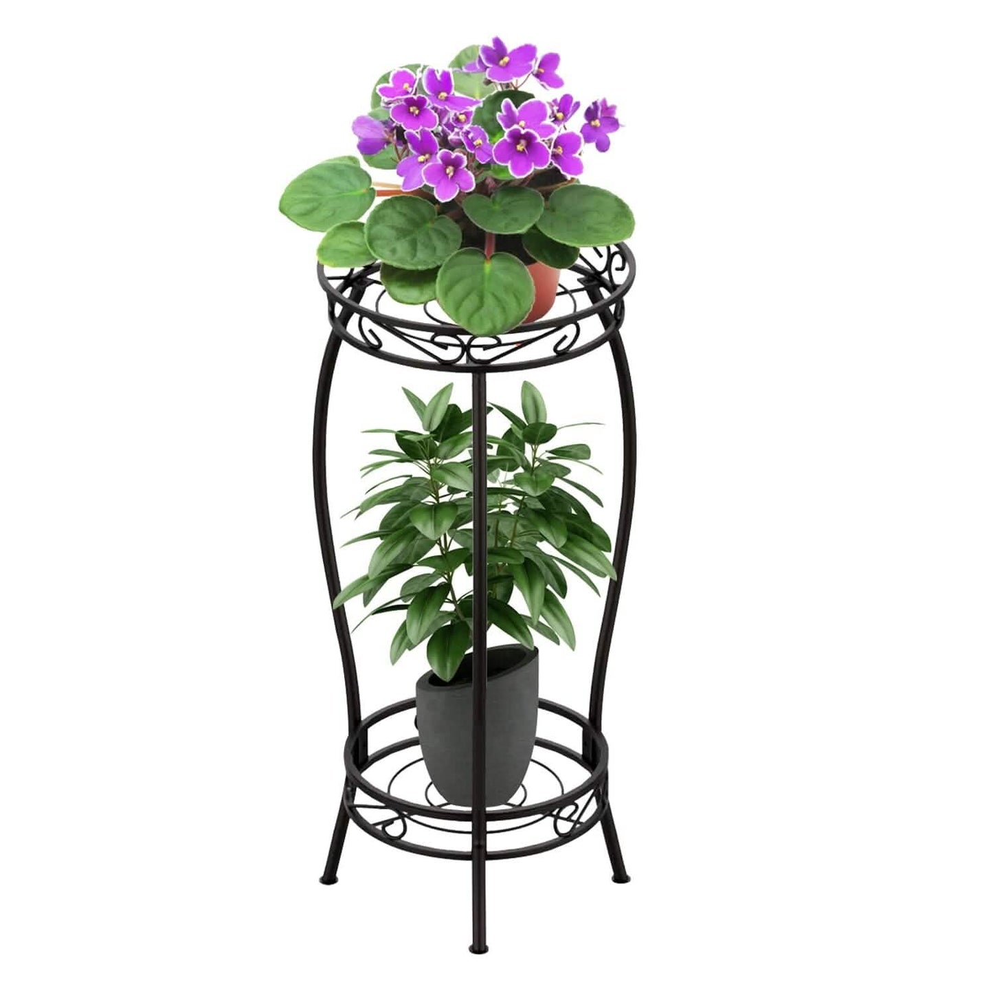 2-Tier Tall Plant Stand Rack Holder