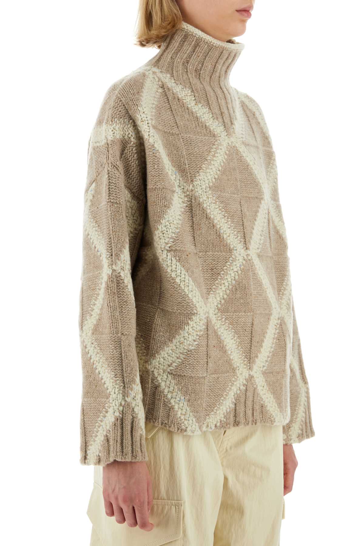 Bottega Veneta Women Embroidered Wool Sweater