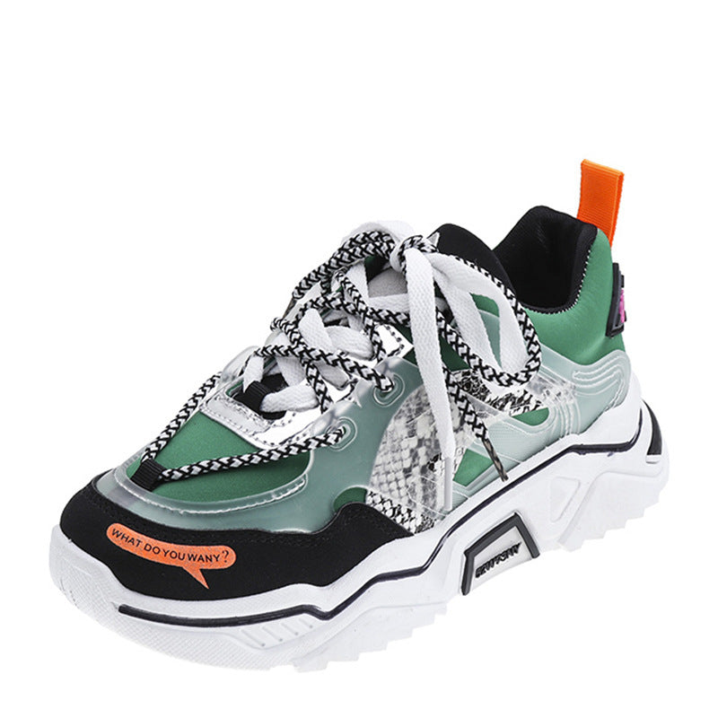 Wild platform sneakers