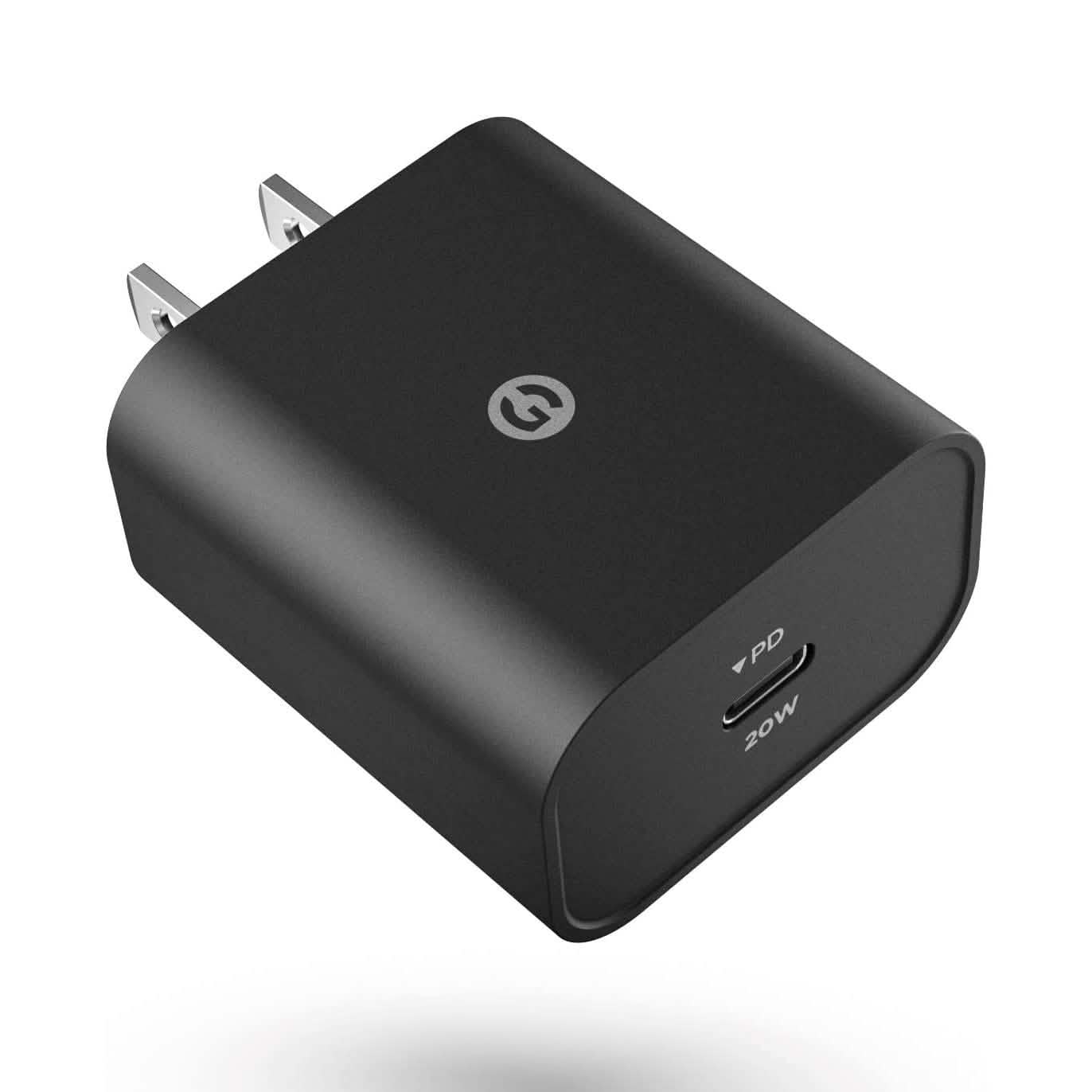 20W USB-C Charger PD Fast Charging Wall Plug Power Adapter Block