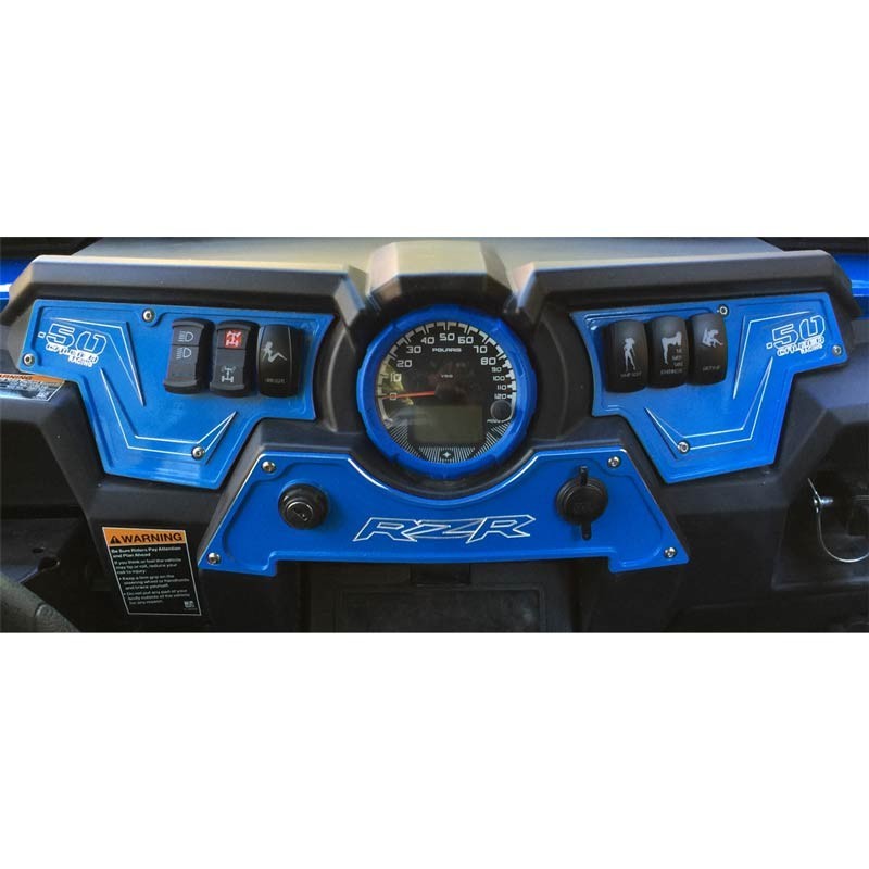 XP1000 6 Switch Dash Panel (Only) Blue
