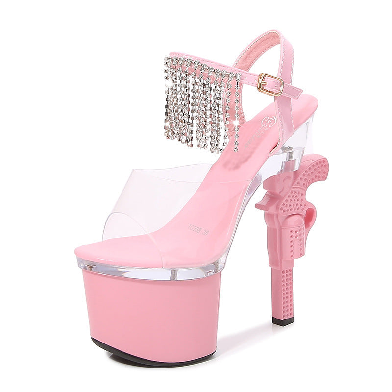 Muffin Sandals Super High Heels
