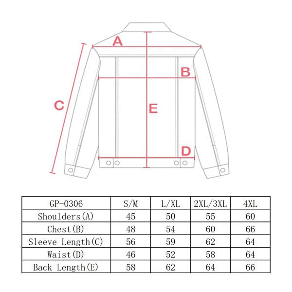 Chaqueta vaquera Radiant Pearls con adornos de diamantes de imitación - Rojo. Ver tabla de tallas en "más detalles".