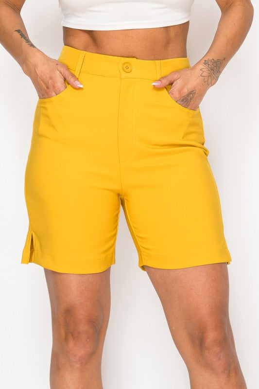 Bermudas Rectas de Golf (vestir) Ver tabla de tallas en "más detalles"