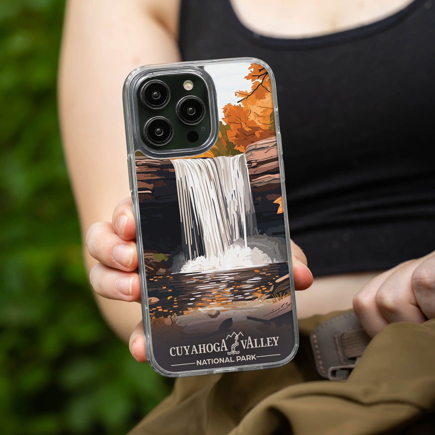 National Parks Cuyahoga Valley HD Apple iPhone 14 Series Mag-Safe Phone Case