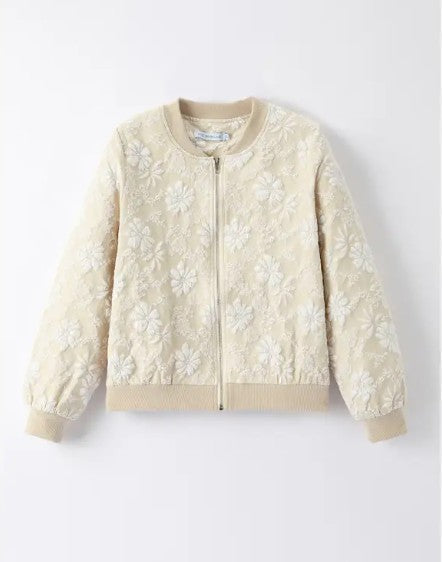 Miss Sparkling |Embroidered Floral Jacket