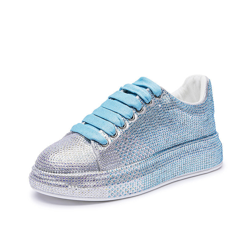 Rhinestone Platform Wedges