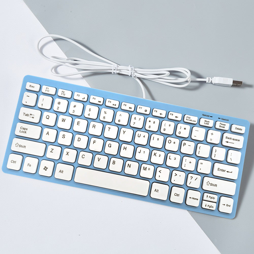 USB Desktop And Notebook Computer Keyboard Wired Mini Noiseless Keypad