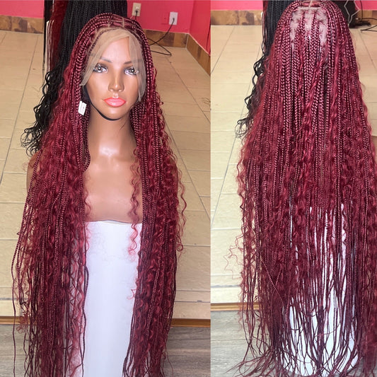 BOHO Knotless Braided wig 101